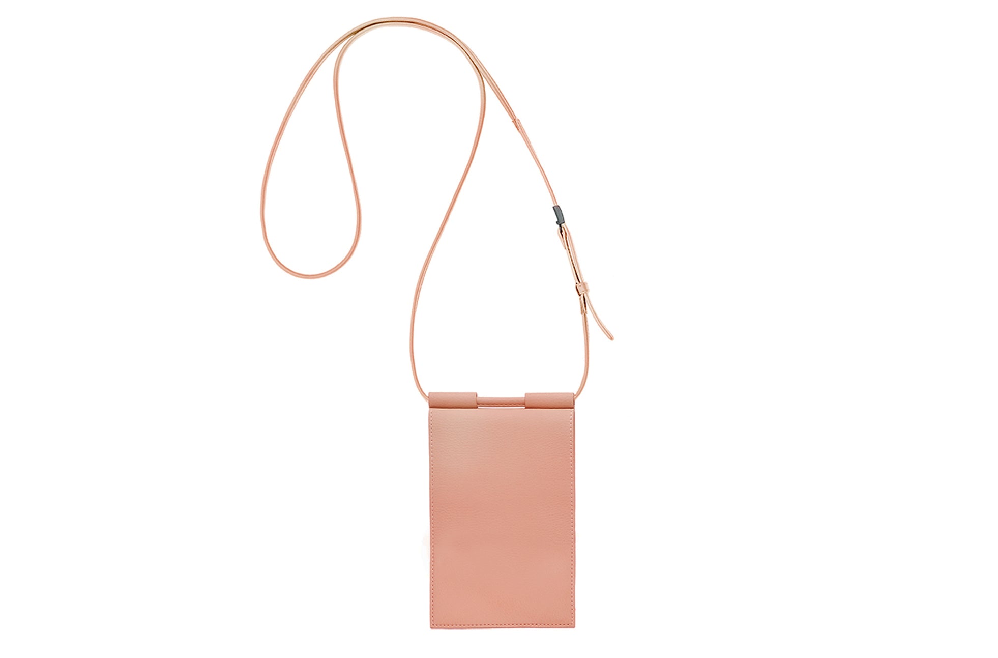 The Micro Bag in Technik-Leather in Blush image 3