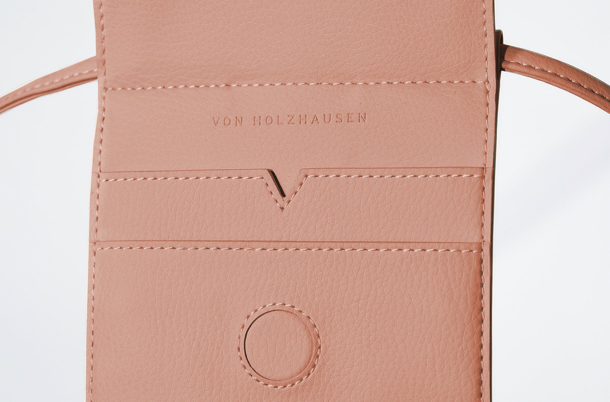 The Micro Bag in Technik-Leather in Blush image 5