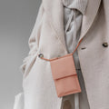 The Micro Bag in Technik-Leather in Blush image 2