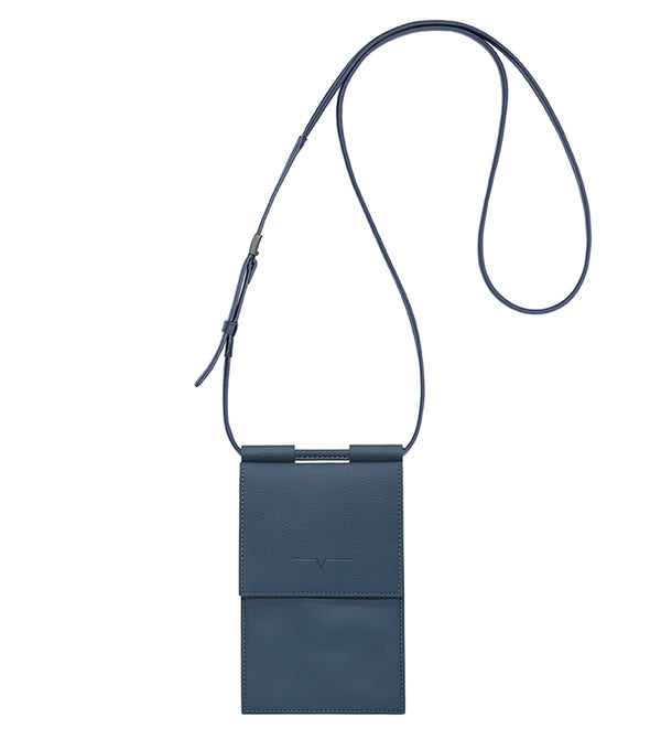 The Micro Bag - Technik-Leather in Denim