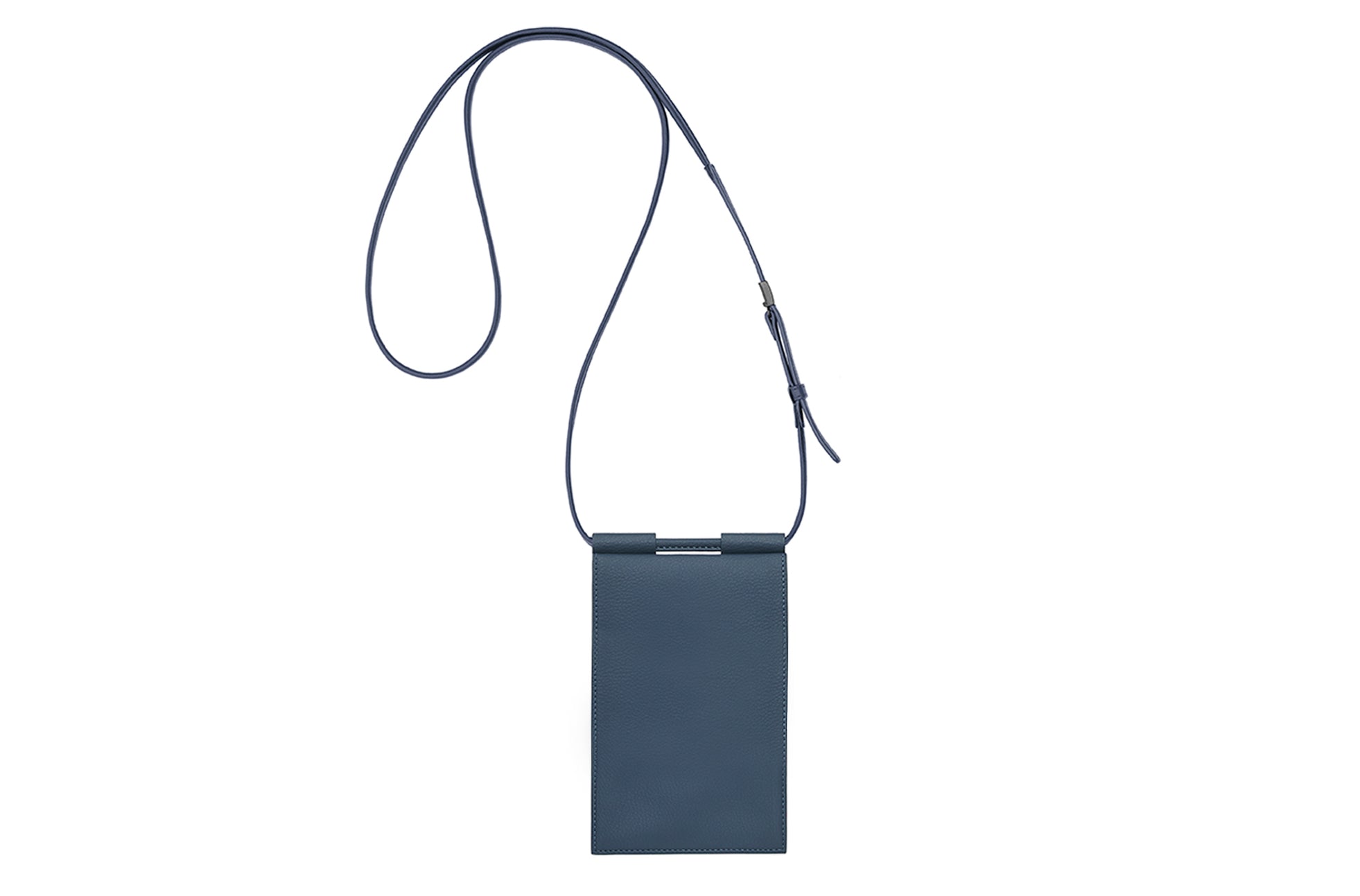 The Micro Bag in Technik-Leather in Denim image 3