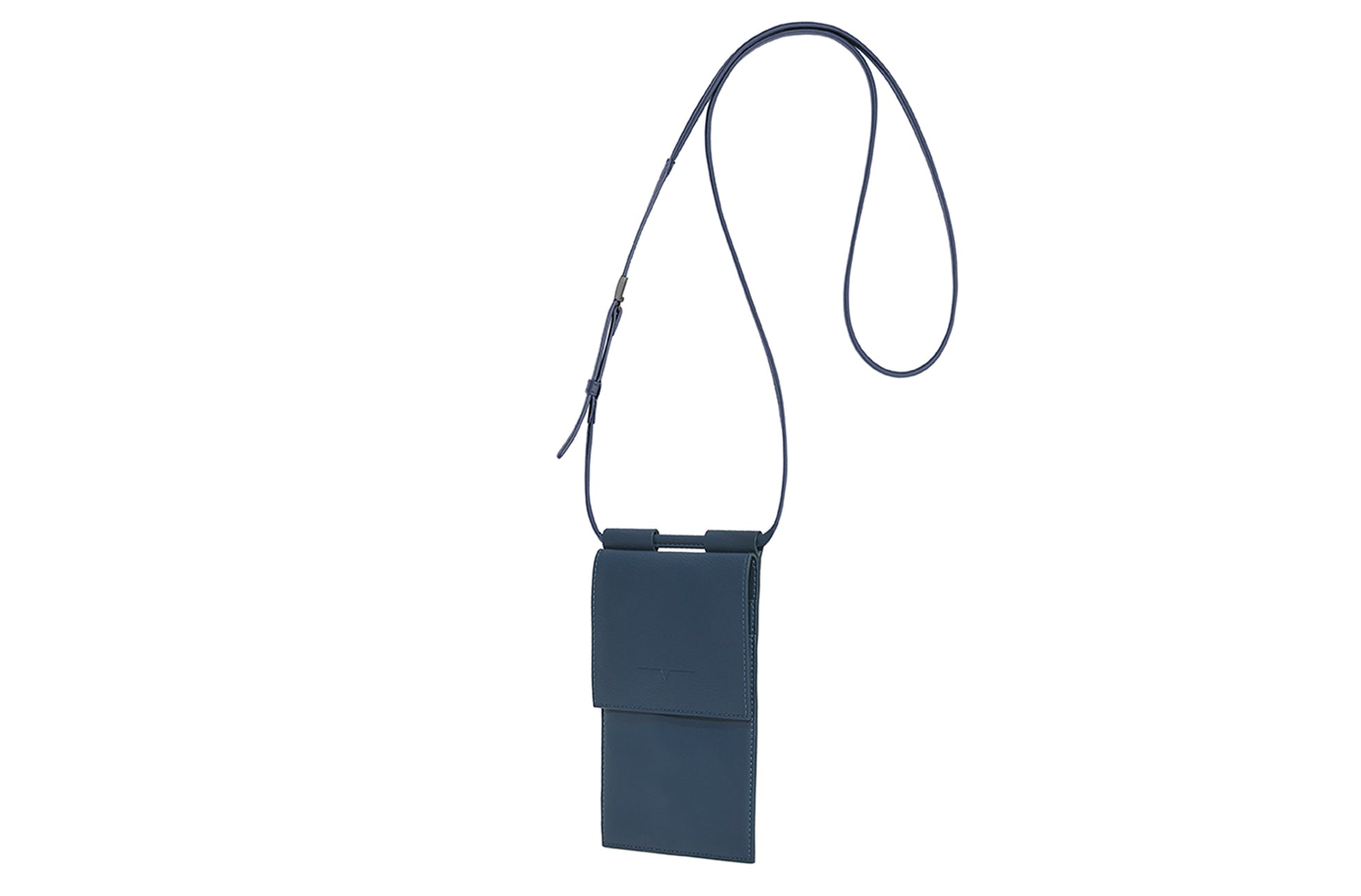 The Micro Bag in Technik-Leather in Denim image 5