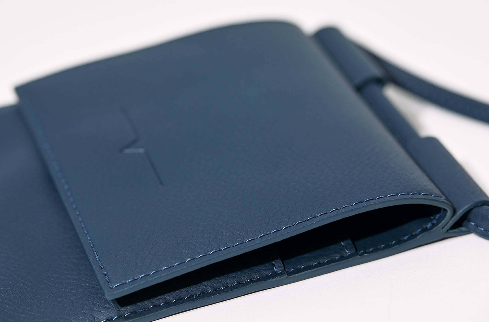 The Micro Bag in Technik-Leather in Denim image 8