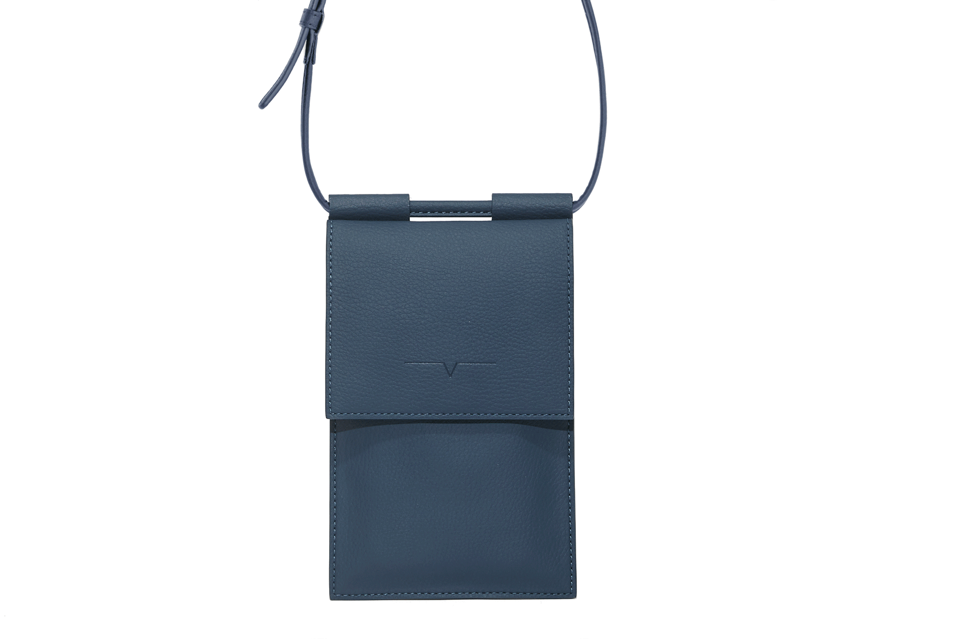 The Micro Bag in Technik-Leather in Denim image 4