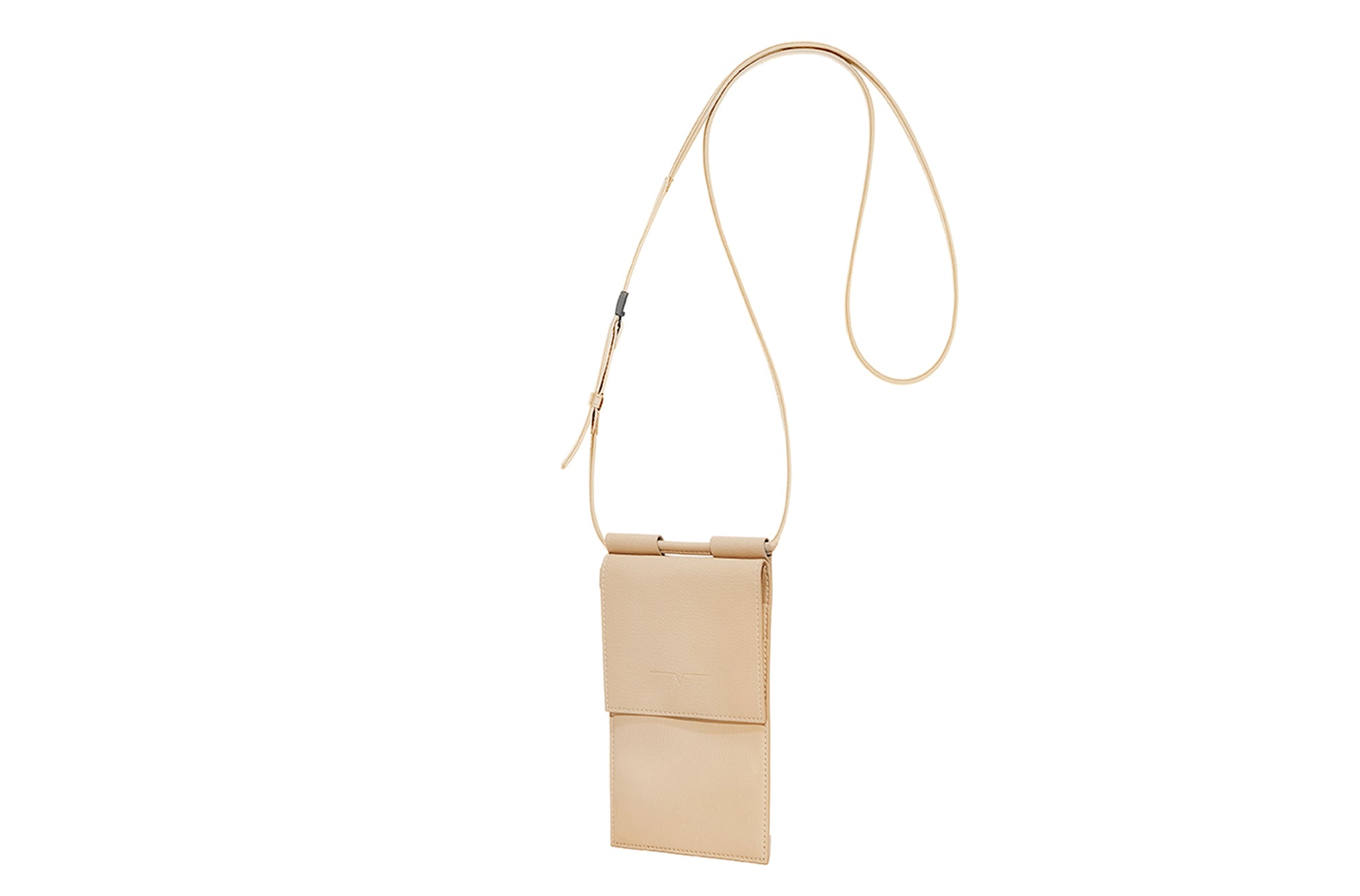 The Micro Bag in Technik-Leather in Sand image 4