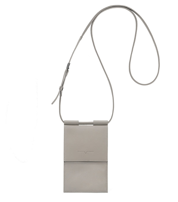 The Micro Bag - Technik-Leather in Stone