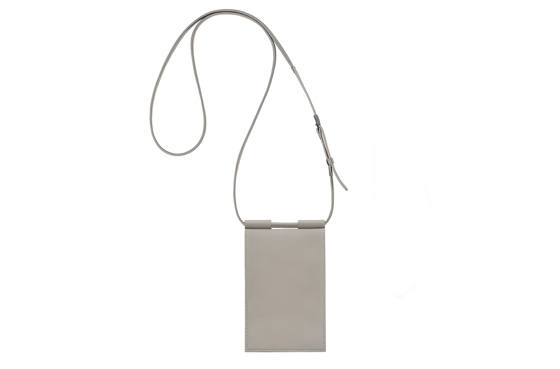 The Micro Bag in Technik-Leather in Stone image 3