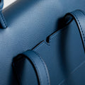 The Small Backpack in Technik-Leather in Denim image 12