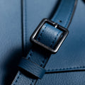 The Small Backpack in Technik-Leather in Denim image 15