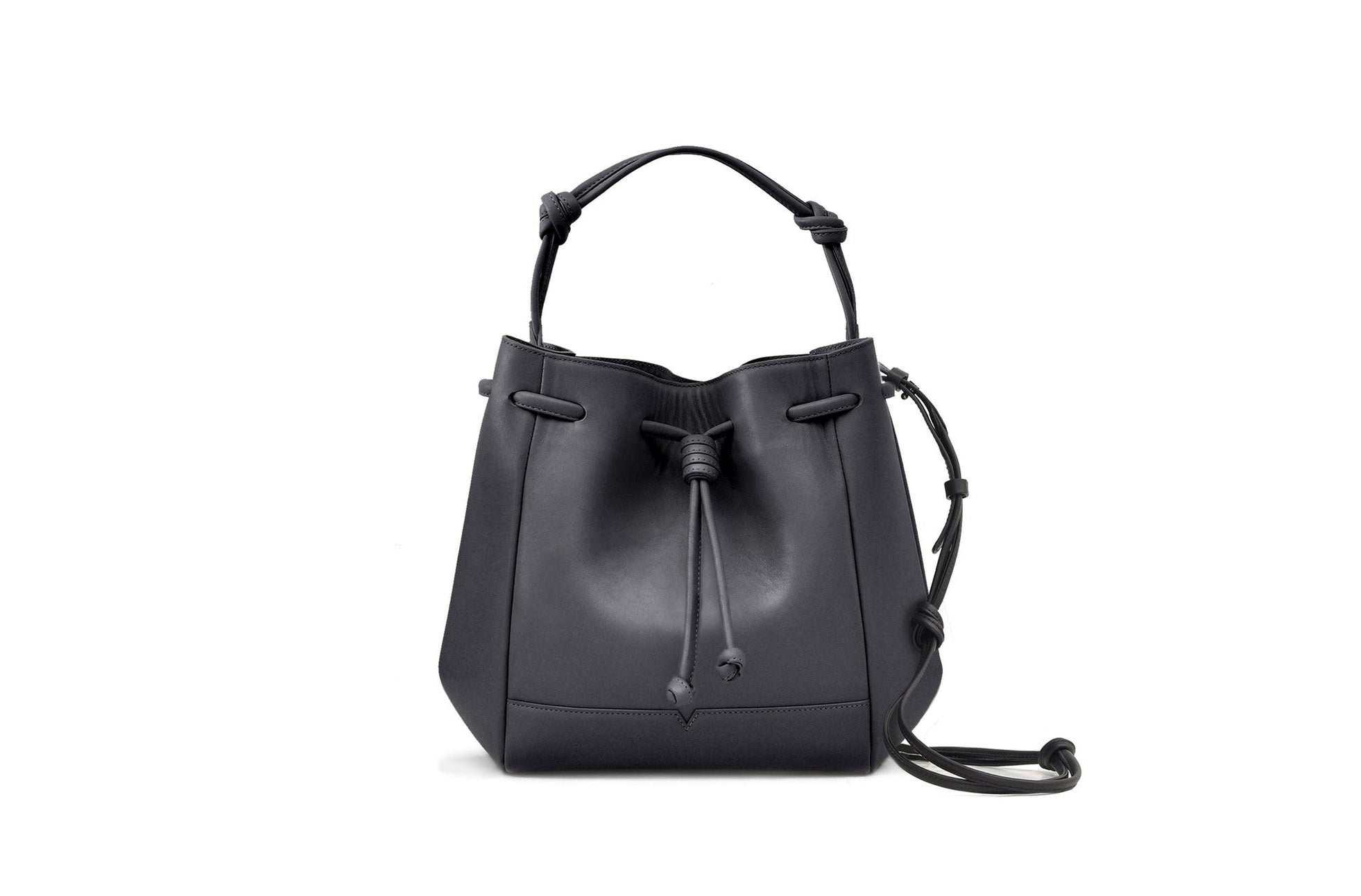The Bucket Crossbody - Sample Sale in Technik in Black  image 1