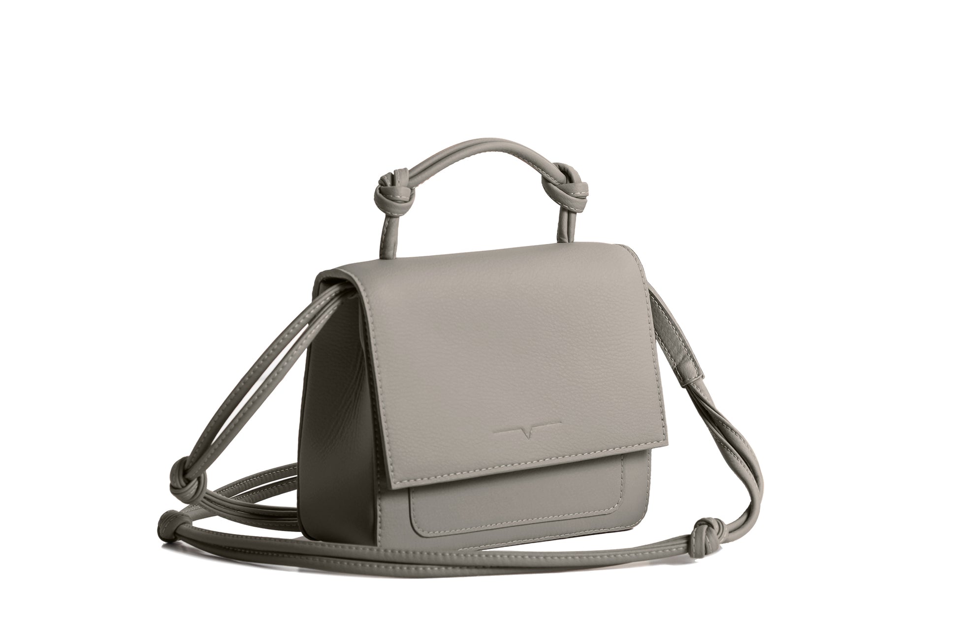 The Mini Handheld in Technik-Leather in Stone image 6