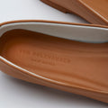 The Ballet Flat in Banbū Leather in Caramel image 11