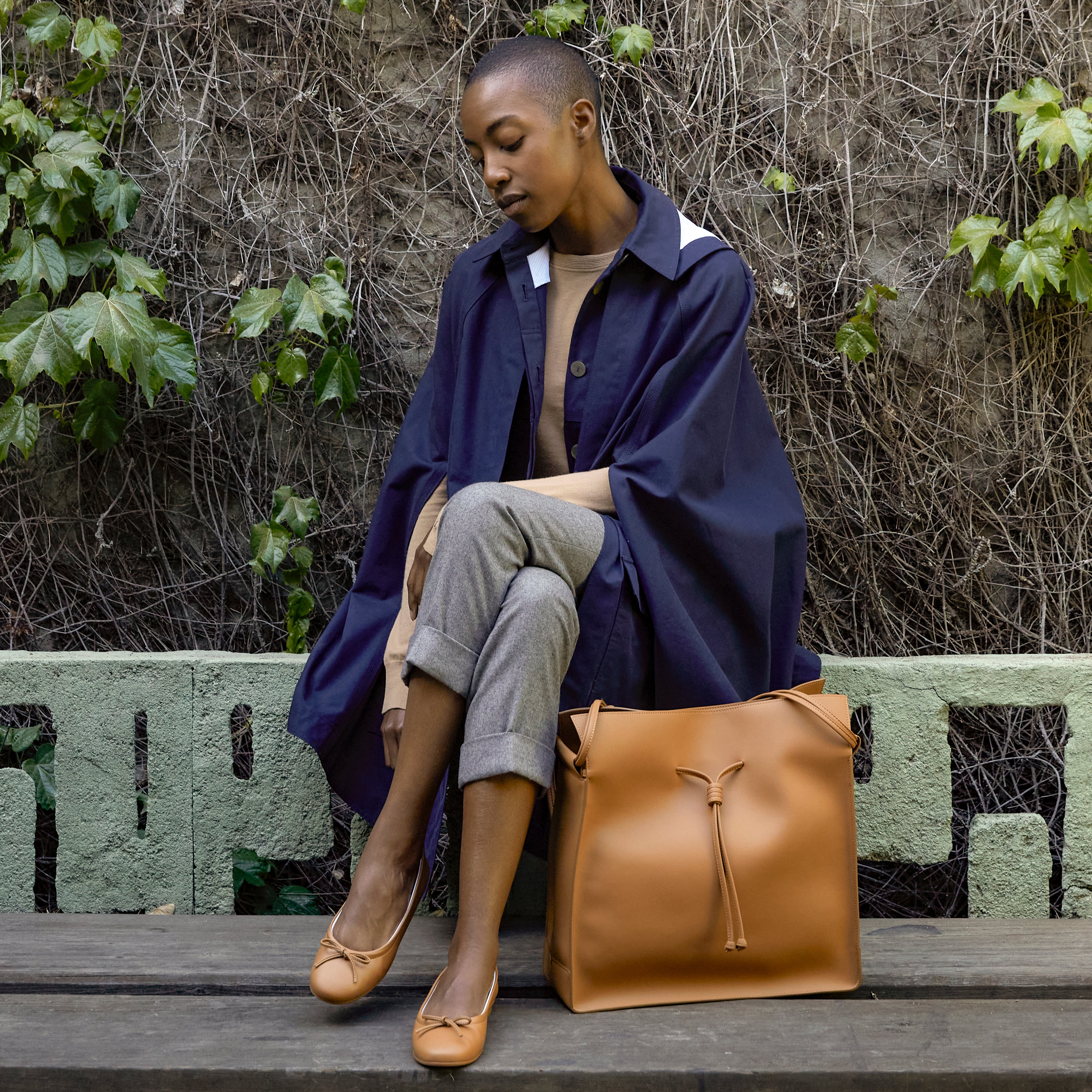 バンダナ house on the hill Bonnet (Ballet) 90 Salter House Makes Ballet Flats for the Bow Obsessed - The