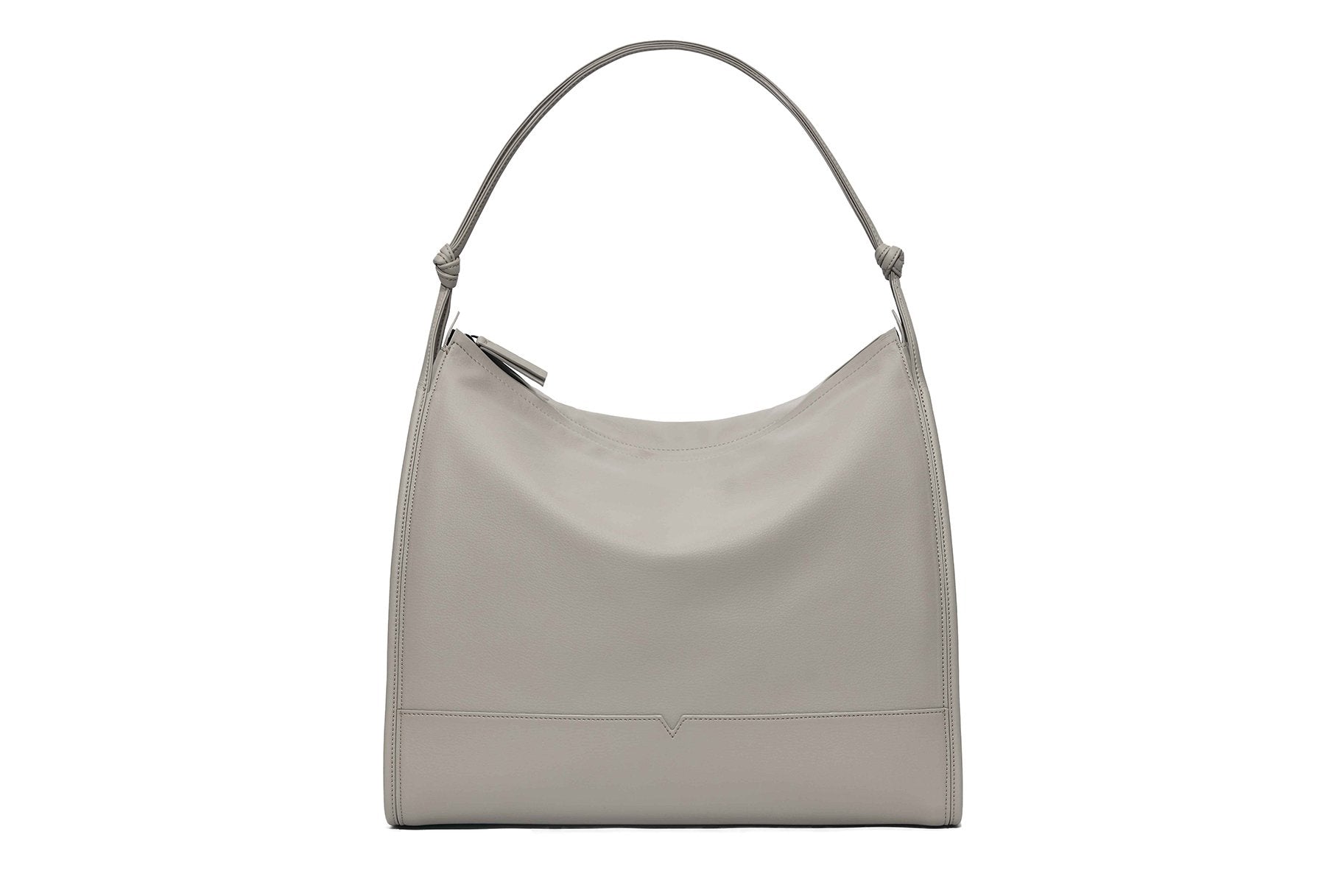 The Shoulder Bag in Banbū Leather in Stone image 1
