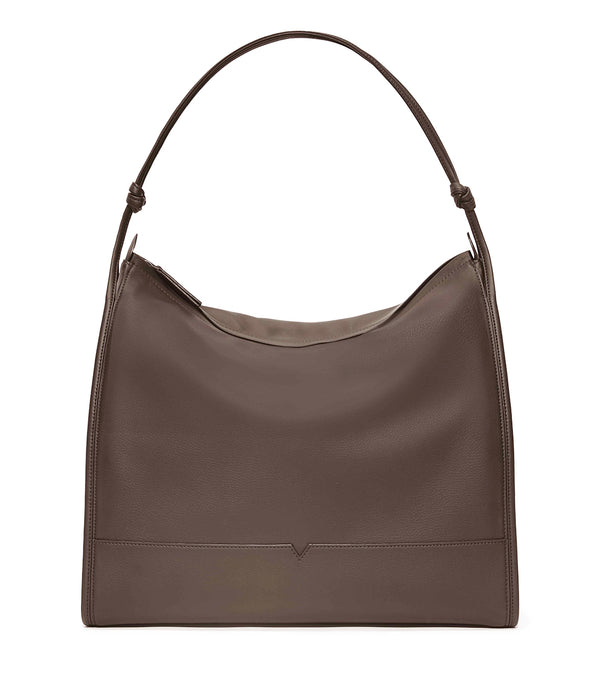 The Shoulder Bag - Banbū Leather in Taupe
