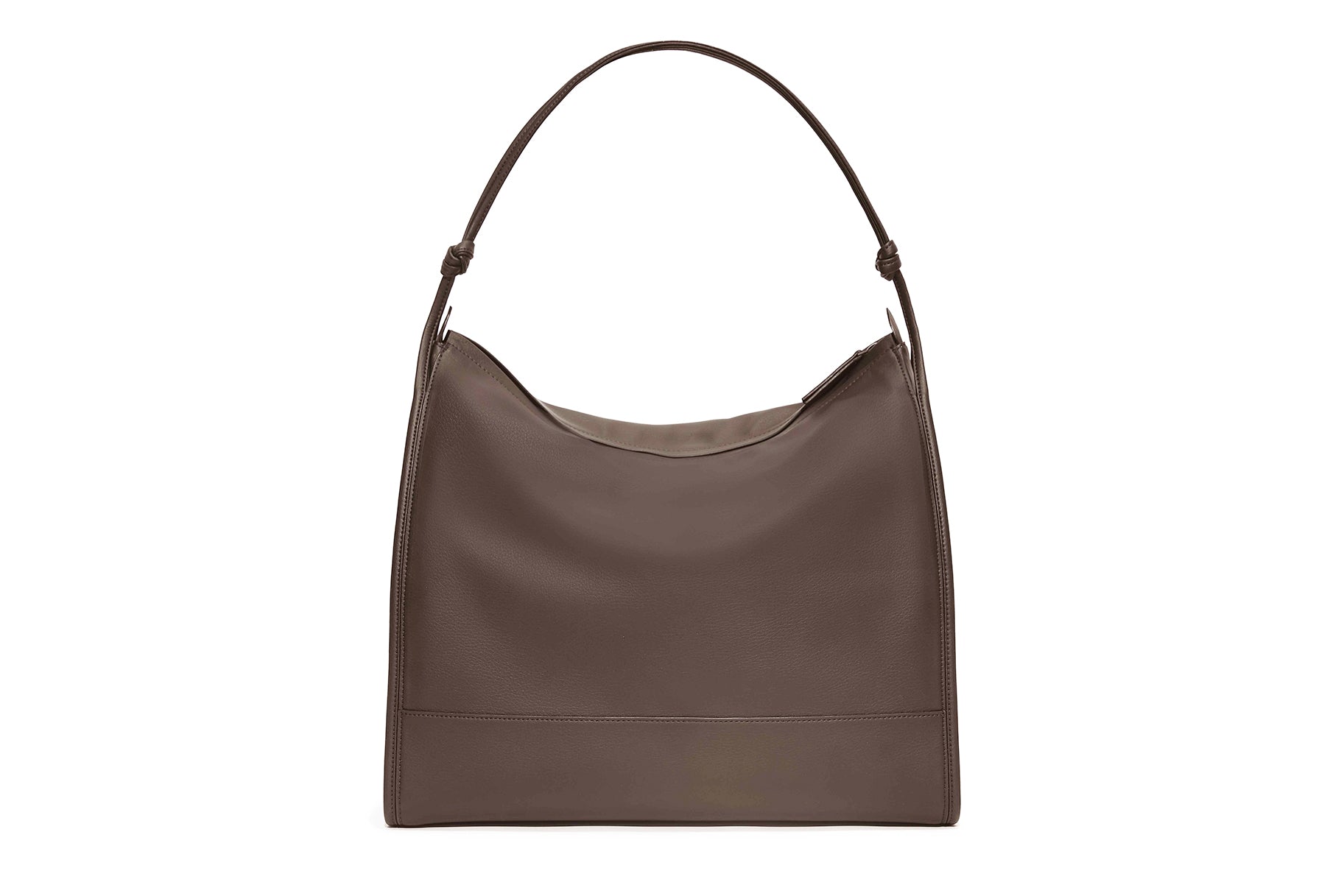 The Shoulder Bag in Banbū Leather in Taupe image 3