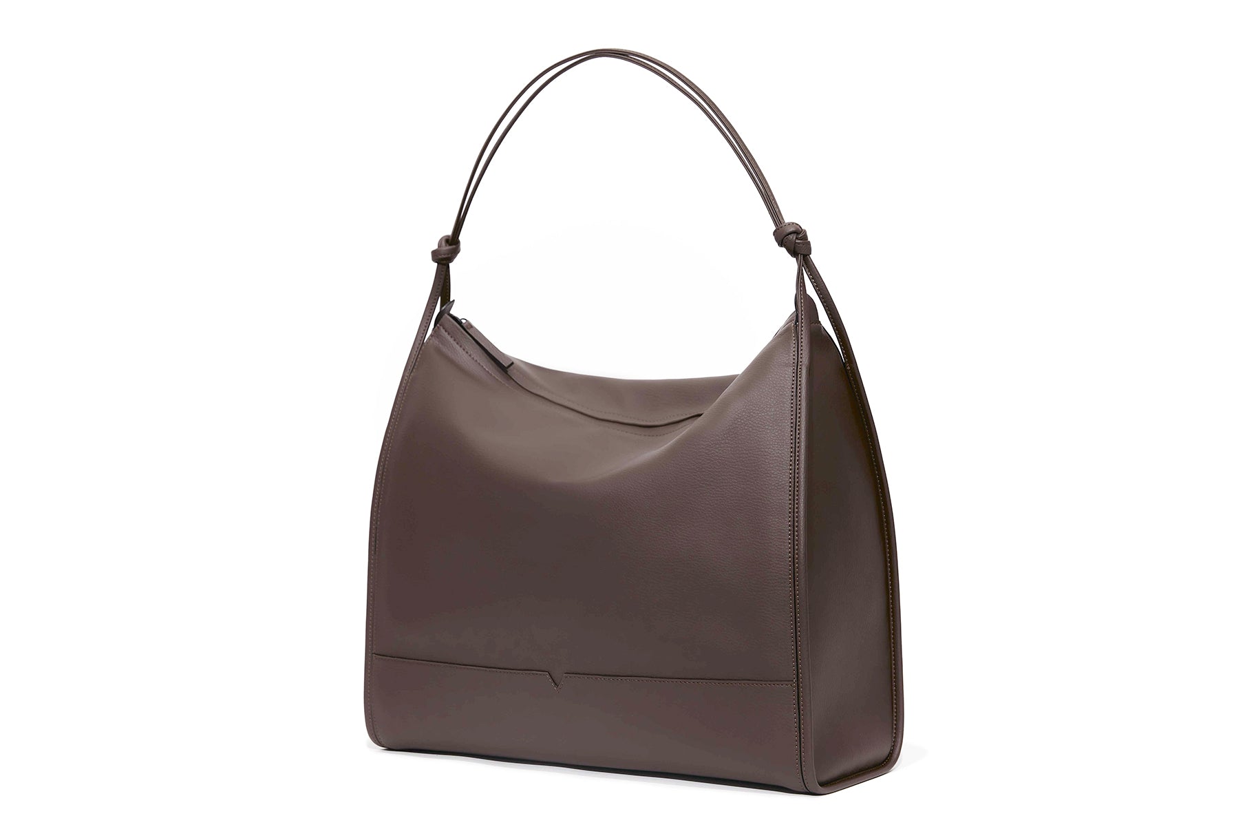 The Shoulder Bag in Banbū Leather in Taupe image 4