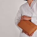 The Catch-All Pouch in Technik in Caramel image 2