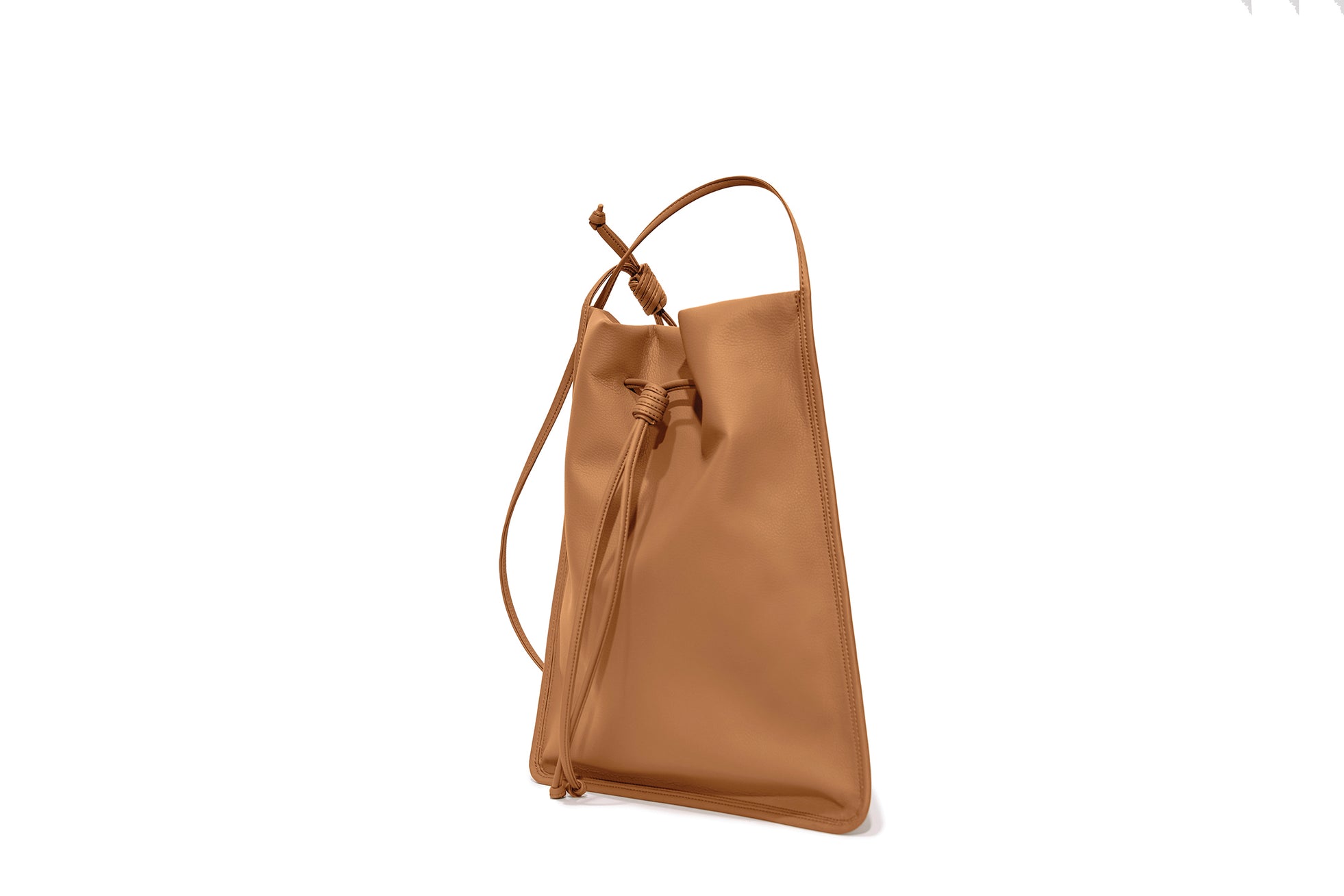 The Sac in Banbū Leather in Caramel image 3