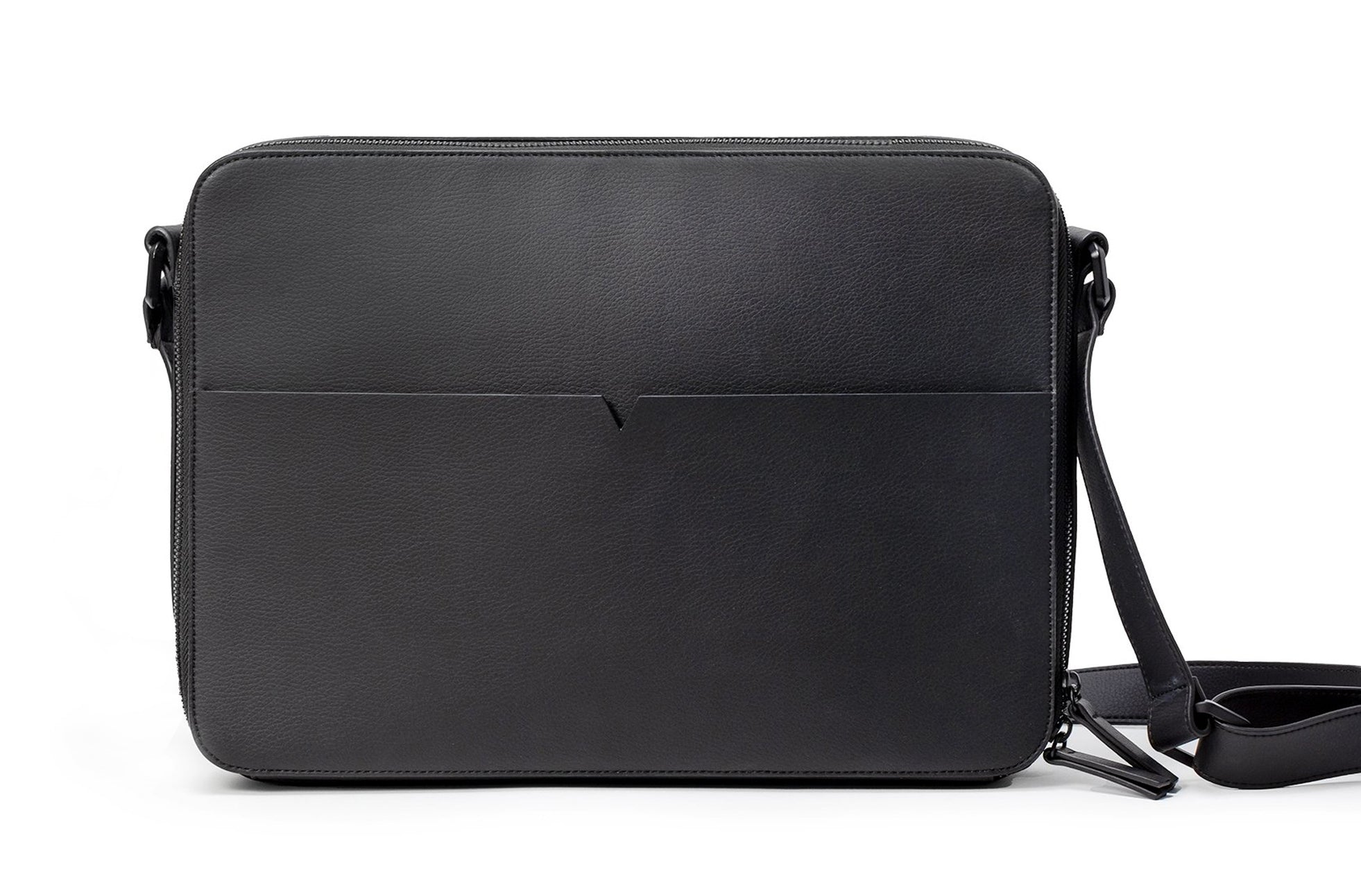 The Tech Messenger Bag in Technik in Black image 1