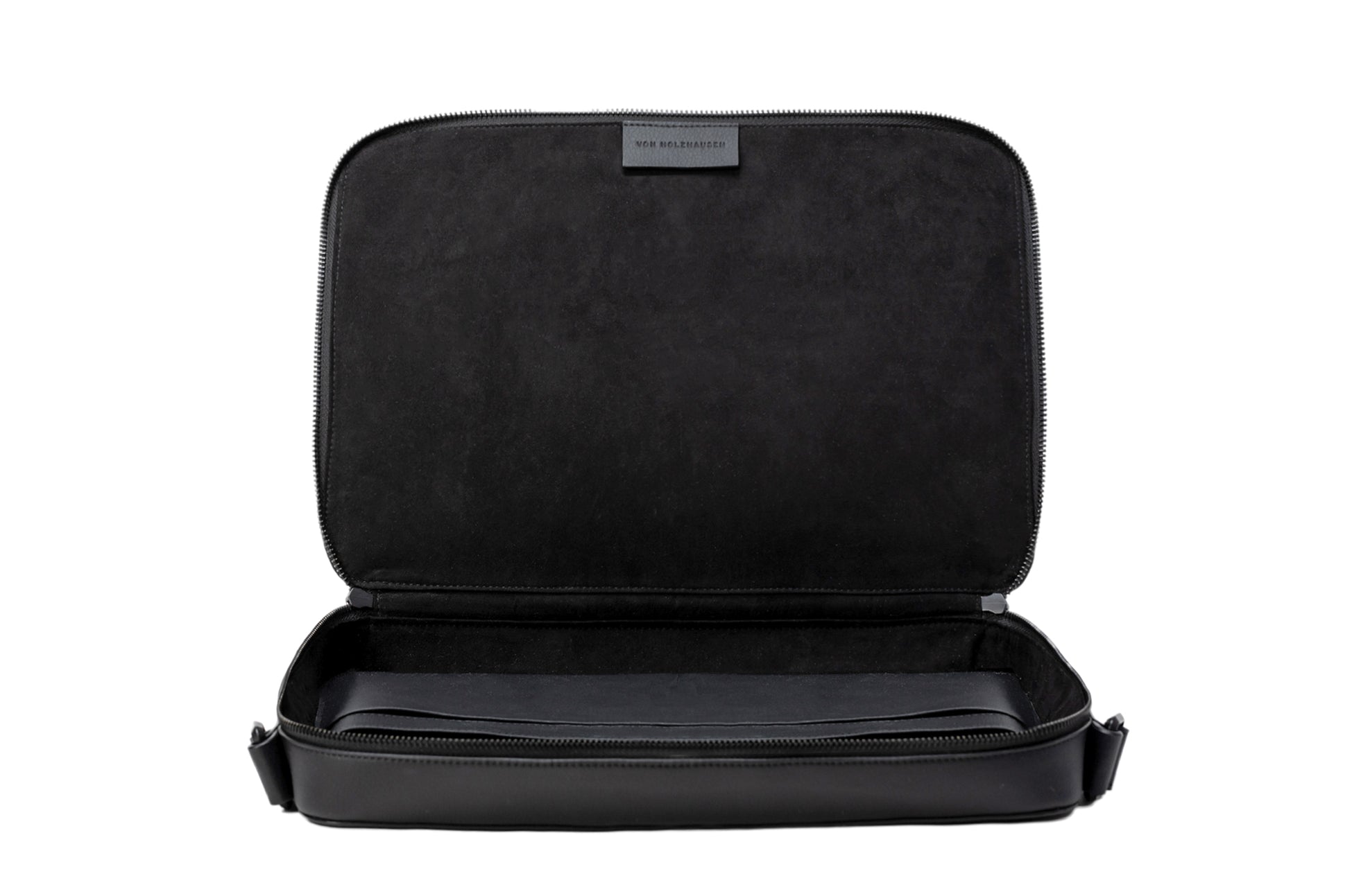 The Tech Messenger Bag in Technik in Black image 6