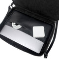 The Tech Messenger Bag in Technik in Black image 8