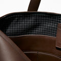 The Zipper Tote in Technik-Leather in Taupe image 6