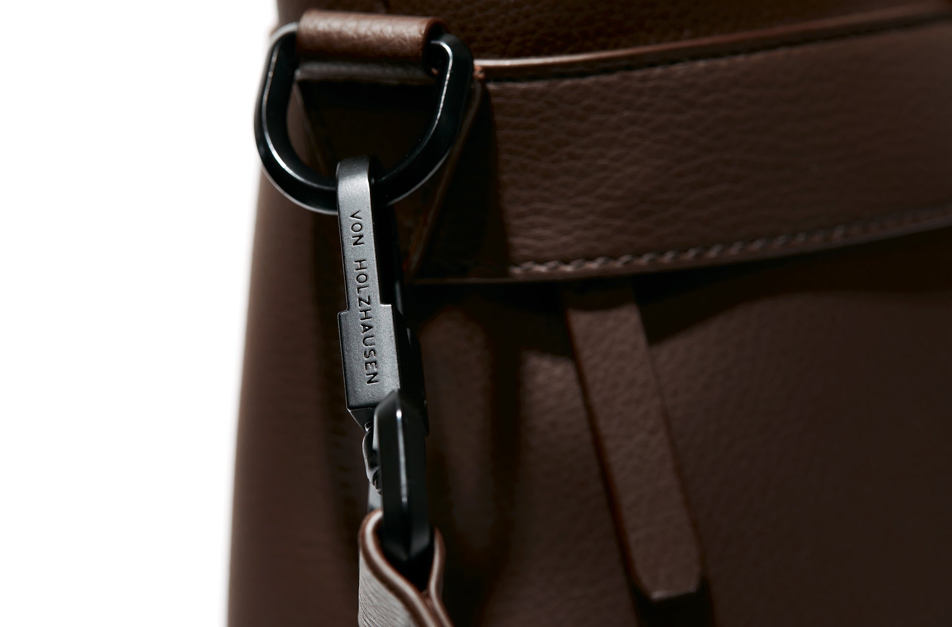 The Zipper Tote in Technik-Leather in Taupe image 9