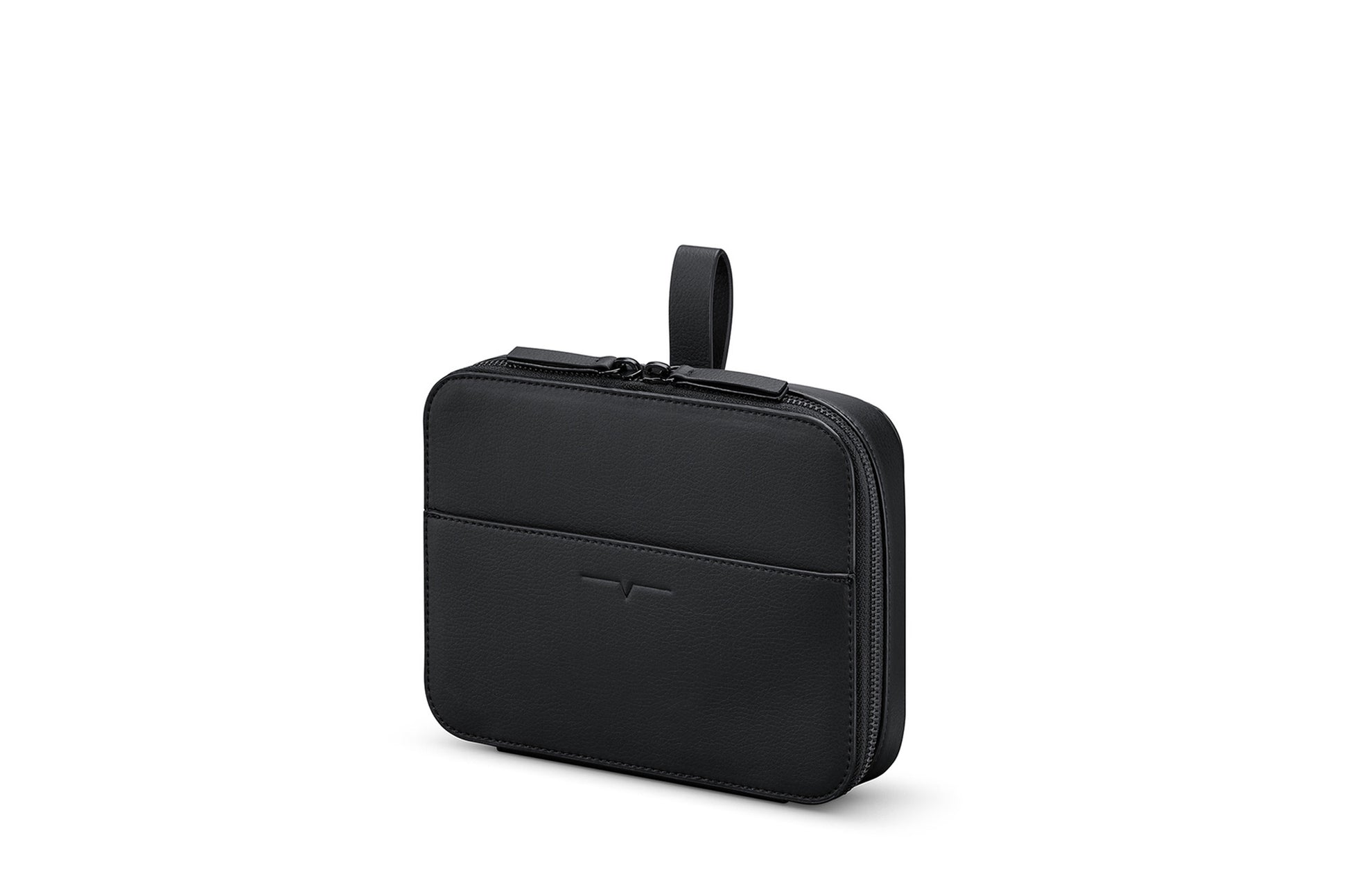The Watchband Portfolio in Technik-Leather in Black image 4