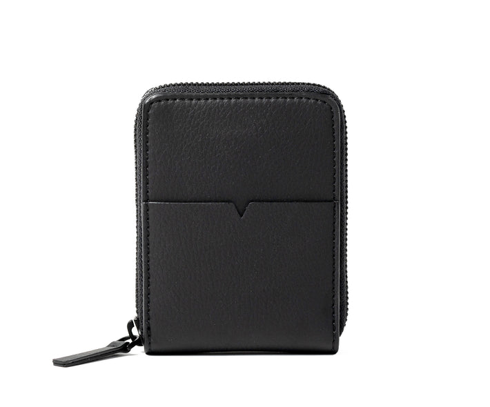 The Zip-Around Wallet - Technik-Leather in Black