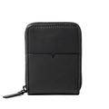The Zip-Around Wallet in Technik-Leather in Black image 1