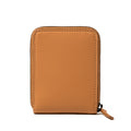 The Zip-Around Wallet in Technik-Leather in Caramel image 2