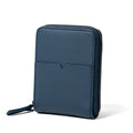 The Zip-Around Wallet in Technik-Leather in Denim image 3