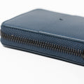 The Zip-Around Wallet in Technik-Leather in Denim image 4