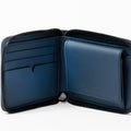 The Zip-Around Wallet in Technik-Leather in Denim image 6