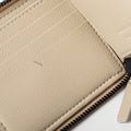 The Zip-Around Wallet in Technik-Leather in Oat image 8