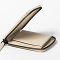 The Zip-Around Wallet in Technik-Leather in Oat image 10