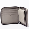 The Zip-Around Wallet in Technik-Leather in Stone image 6