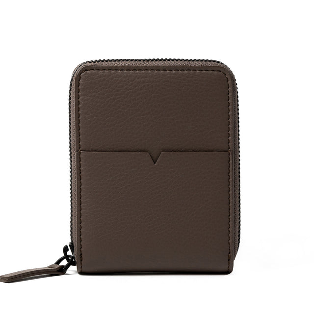 The Zip-Around Wallet - Technik in Taupe