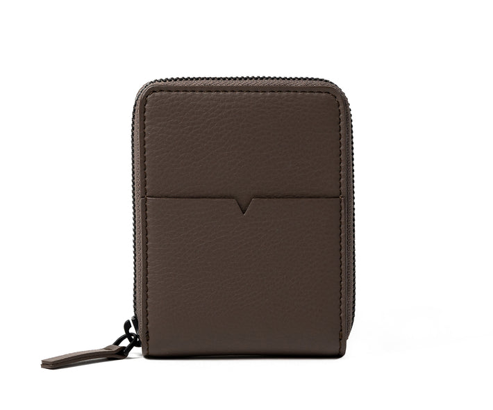 The Zip-Around Wallet - Technik-Leather in Taupe
