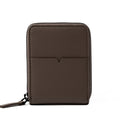 The Zip-Around Wallet in Technik-Leather in Taupe image 1