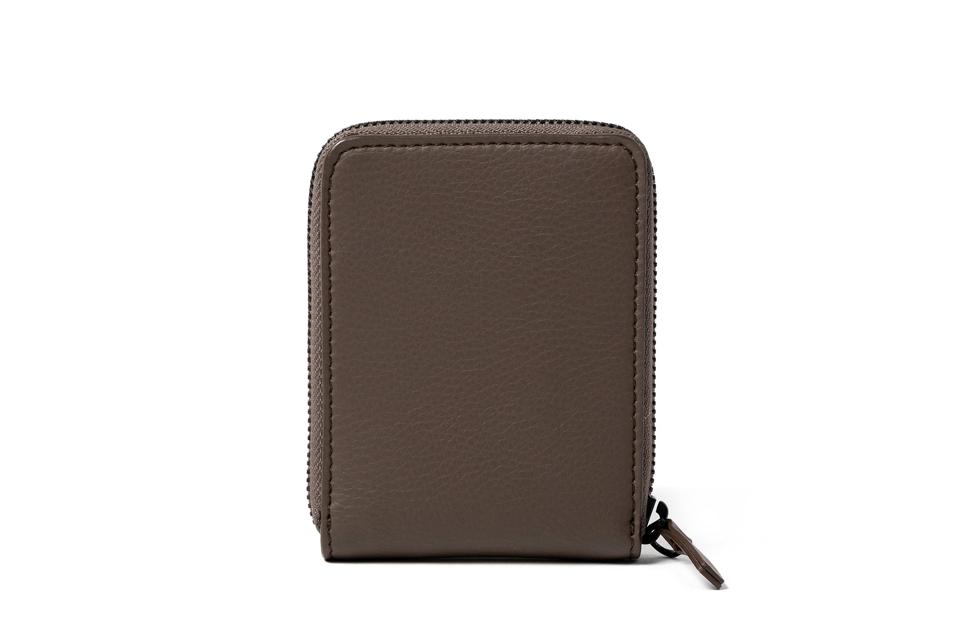 The Zip-Around Wallet in Technik-Leather in Taupe image 2