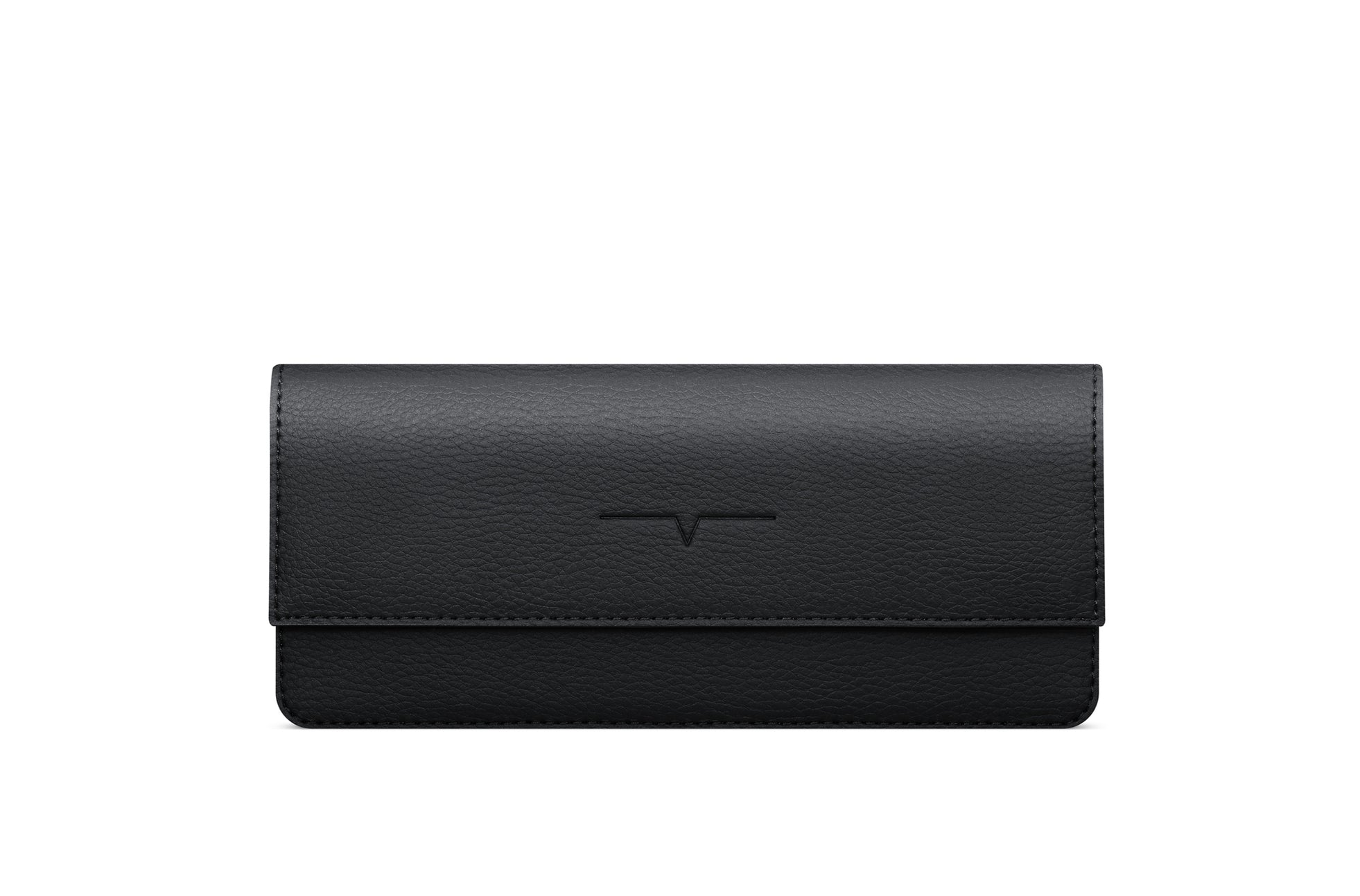 The Accordion Pouch in Technik-Leather in Black image 1