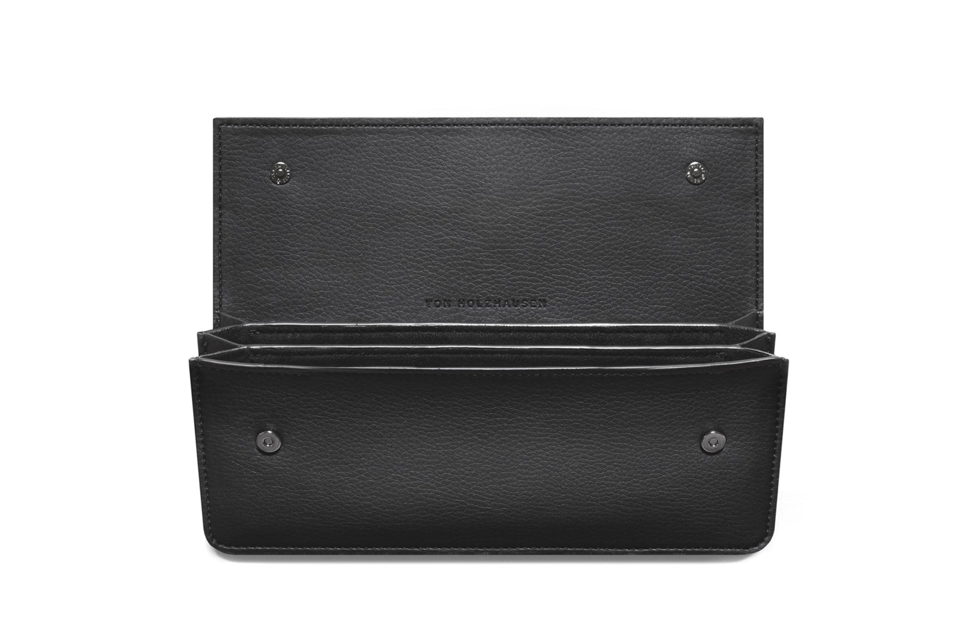 The Accordion Pouch - Sample Sale in Technik-Leather in Black image 6