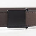 The Women's Belt in Technik-Leather in Taupe image 3