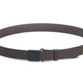 The Women's Belt in Technik-Leather in Taupe image 1