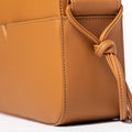 The Zipper Crossbody in Technik-Leather 2.0 in Caramel image 6