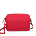 The Zipper Crossbody in Technik 2.0 in Cherry image 1