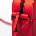 The Zipper Crossbody in Technik 2.0 in Cherry image 5