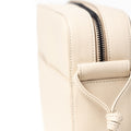 The Zipper Crossbody in Technik-Leather 2.0 in Oat image 4